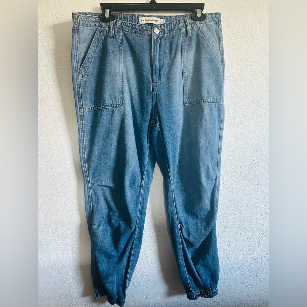 Rebecca Minkoff Light Blue Denim Pants